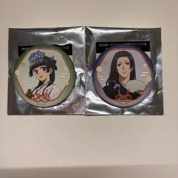 칸다 마츠리 x 약사의 혼잣말 와시풍 캔뱃지 마오마오 진시