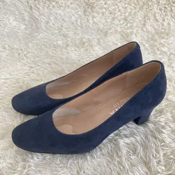 [ 새상품급 ] DIANA 다이애나 23cmEE 하이힐 스웨이드 네이비