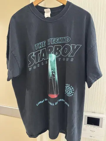 [당일 발송] T셔츠 TheWEEKEND 빈티지 STARBOY XL