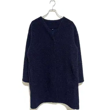 UNIQLO 플리스 코트 여성용 XL 사이즈 무지 가을/겨울 긴팔