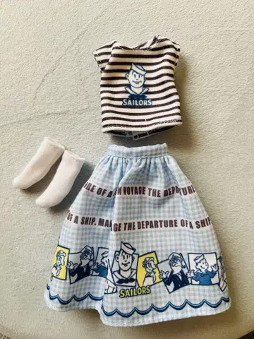 리카짱 옷 갈아입기 의류 세일러풍