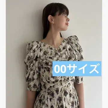 백 오픈 프린트 레이온 원피스 SWFO232054