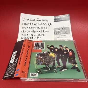 Junkfood Junction 앨범 초회 A 새상품급 CD DVD