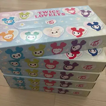 TWICE LOVELYS GIGO 한정판 오리지널 BOX 티슈