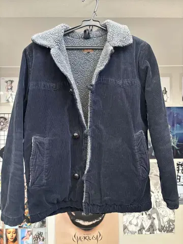 OMNIGOD 코듀로이 보아 안감 자켓 SS
