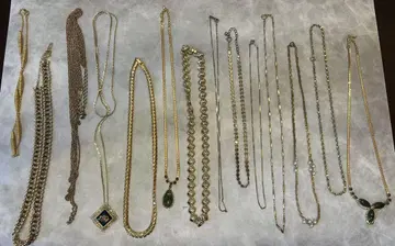 액세서리 묶음 판매 골드 목걸이