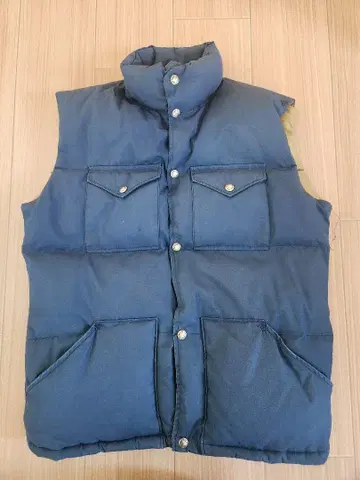 70s 브라운 택 THE NORTH FACE 다운 베스트