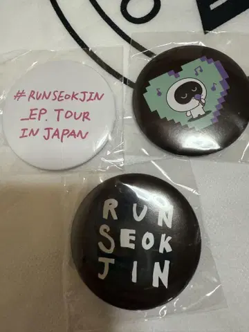 RUNSEOKJIN EP.TOUR in JAPAN 캔뱃지 3세트