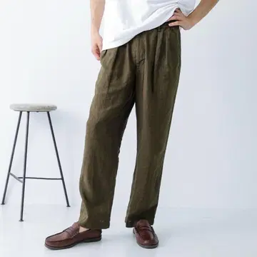 어반 리서치 LINEN TUCK PANTS