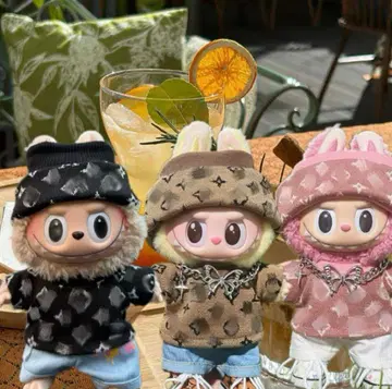 Labubu 라부부 봉제 인형 옷 갈아입히기