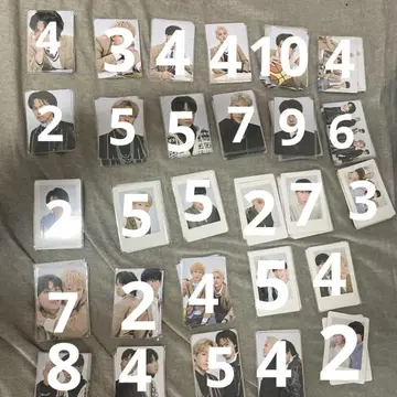 아이돌 트레이딩 카드 세트