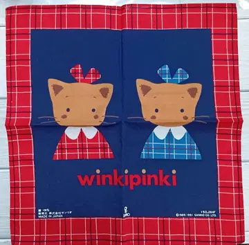 winkipinki 산리오 당시 물건 손수건 90년대