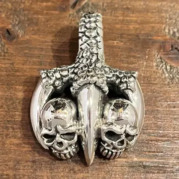 Sterling Silver 실버925 Skull 펜던트