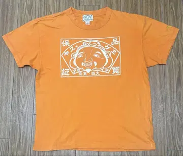 evisu 오렌지 갈매기 t셔츠 에비수