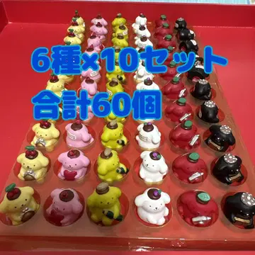산리오 행운을 부르는 개운 마스코트 폼폼푸딩 6종 x 10