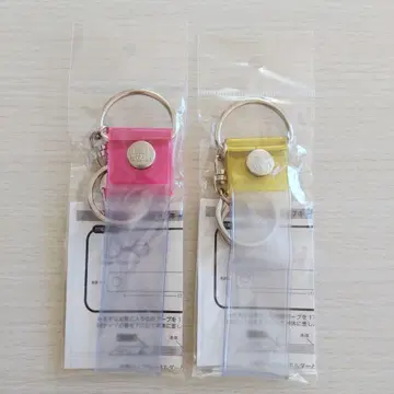 타워 레코드 은색 테이프 홀더 Pink Yellow 세트