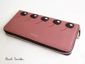 하자 있음 폴스미스 장지갑 라운드 지퍼 핑크 체리 237