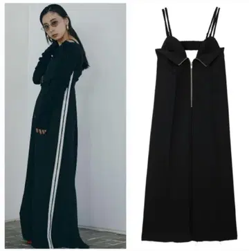 Ameri SIDE MARBELT LADY LIKE DRESS