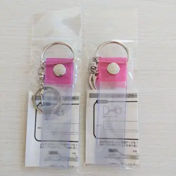 타워 레코드 은색 테이프 홀더 Purple Pink 세트