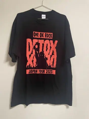 ONE OK ROCK DETOX JAPAN TOUR 2025 티셔츠