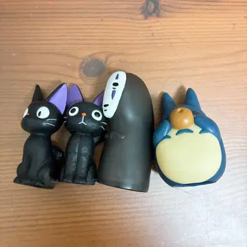 스튜디오 지브리 피규어 세트 4개 손가락 인형 구 버전