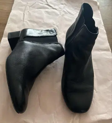클락스 Clarks 숏 사이드 고어 부츠 블랙 23.5cm