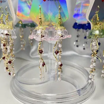 해파리 귀걸이