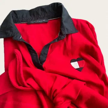 TOMMY HILFIGER 카라 부착 T셔츠 레어