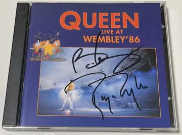 QUEEN LIVE AT WEMBLEY '86 사인 포함