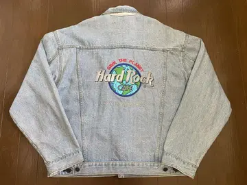 90s Hard Rock CAFE 데님 자켓