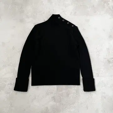 Rene 르네 보틀넥 니트 블랙 새상품급