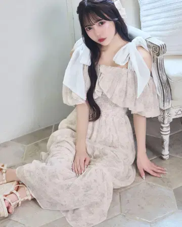 미셸 마카롱 로얄 플뢰르 원피스