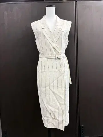 Hugo BOSS 핑 스트라이프 드레스