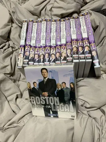BOSTON LEGAL 시즌 1 & 2 DVD
