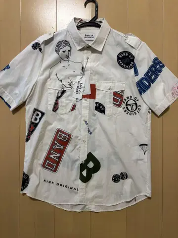 BAND OF OUTSIDERS 반팔 셔츠 사이즈 2
