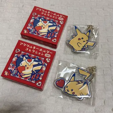 피카츄 다이너 아크릴 키링 컬렉션 2세트 포켓몬