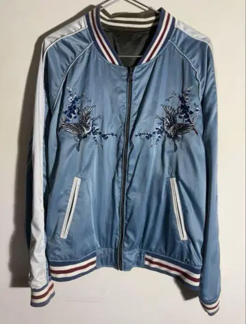 American Eagle 스카잔 수베니어 자켓 자수