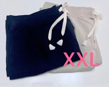 유니클로 린넨 블렌드 이지 팬츠 XXL 2세트