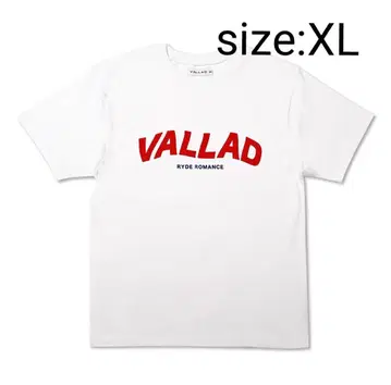 VALLAD WAVELOGO TEE WHT XL