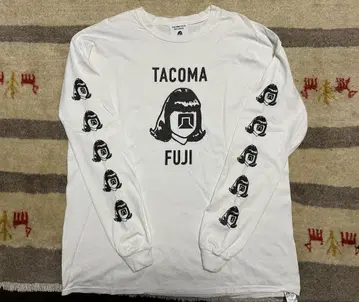 타코마후지 레코드 TACOMAFUJI 롱T XL 화이트