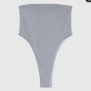searoomlynn 하프 밀라노 커팅 BODY 수트 헤더 그레이