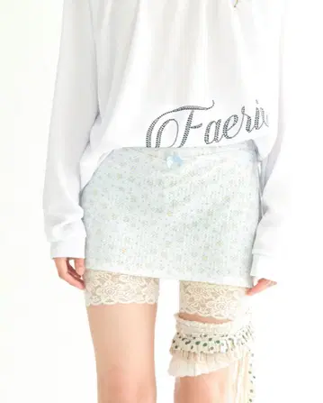 shop faerie flower jacquard 스커트 팬츠