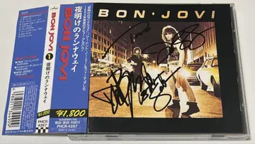 BON JOVI 사인 포함 CD
