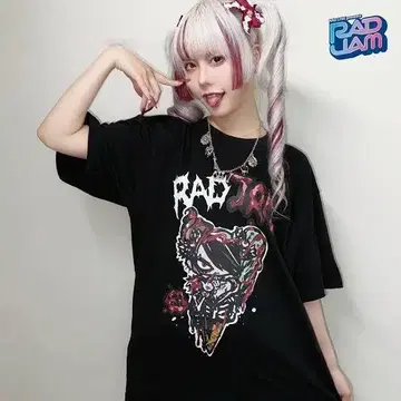 RAD JAM HYPERCORE 콜라보 셔츠