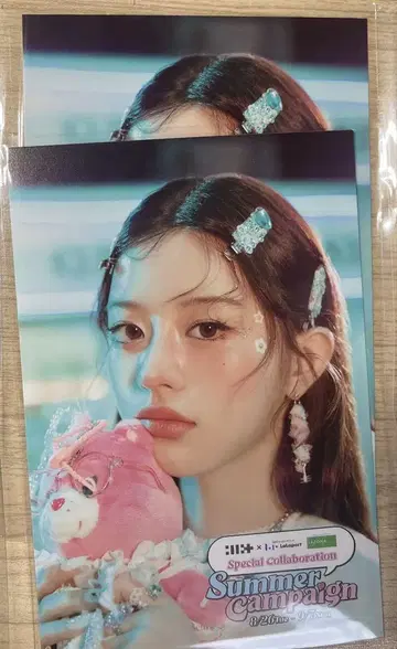 illit 아이릿 라라포트 콜라보 엽서 민지