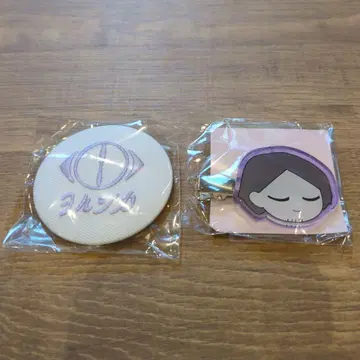 요루시카 자수 캔뱃지 가챠 회장 도작 재연 헤어 클립