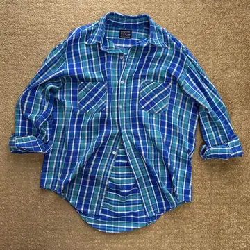 JCPenney 체크 플란넬 셔츠