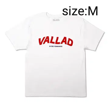 VALLAD WAVELOGO TEE WHT M