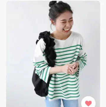 JOURNAL STANDARD relume 패널 보더 보트넥 T