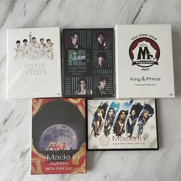 King & Prince 라이브 DVD Blu-ray반 5세트 묶음 판매